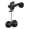 Gravity car mount for Baseus Tank phone with suction cup (black)