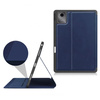 Leather case with pockets for Lenovo Tab M11 TB330FU 10.95" (Navy blue)