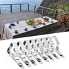 Strado Steel Tablecloth Clips ST8 - Silver