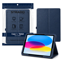 Etui obrotowe do Apple iPad 10.9 2022 gen 10 iPad 11 A16 2025 gen 11 - granatowe
