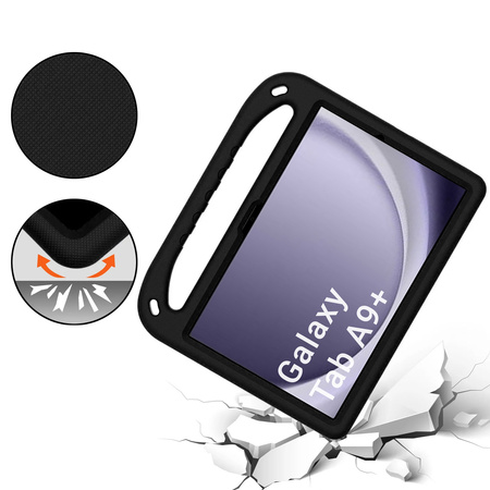 FunColor Case for Samsung Galaxy Tab A9 Plus 11 (Black)