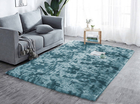 Dywan Ombre Shaggy Strado 120x160 OmbreNavy (Ciemny Niebieski)