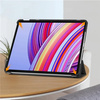 Puzdro Smart s klapkou na Xiaomi Redmi Pad Pro 12.1 2024, čierne - ochranné so stojanom, prístup k portom a tlačidlám