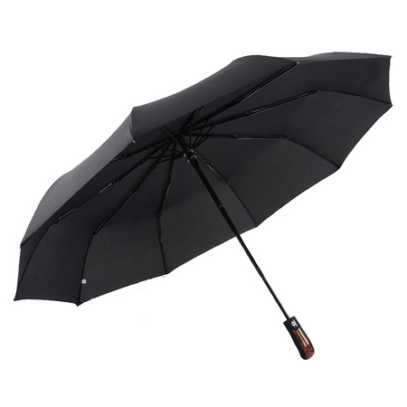 Automatic lightweight folding umbrella with handle cover for men and women