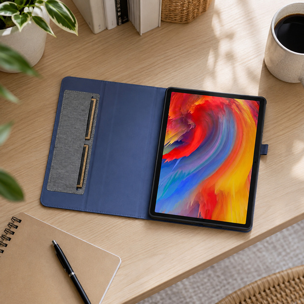 Etui z klapką do Lenovo Idea Tab 11" TB336FU TB336ZU ZAFR0378PL - niebieskie