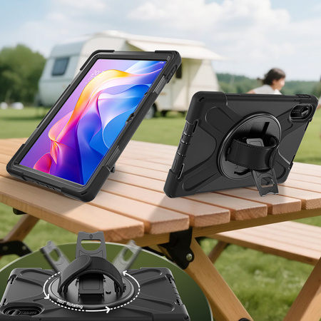 Etui Armor do Xiaomi Redmi Pad 2 11" 2025 pasek uchwyt podstawka pancerne