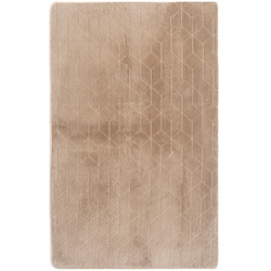 STRADO Rabbit 3D plush soft like rabbit anti-slip carpet 160x220 Beige