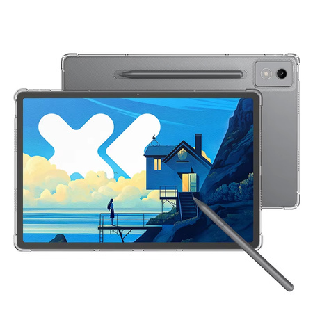 Puzdro Clear Tpu na Lenovo Idea Tab Pro / Pro MT 12.7 12 / Pro MT 2025, priehľadné - ochranné so stojanom