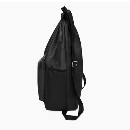 Plecak Wodoodporny sportowy worek lekki 30L torba podróżny kieszenie, czarny