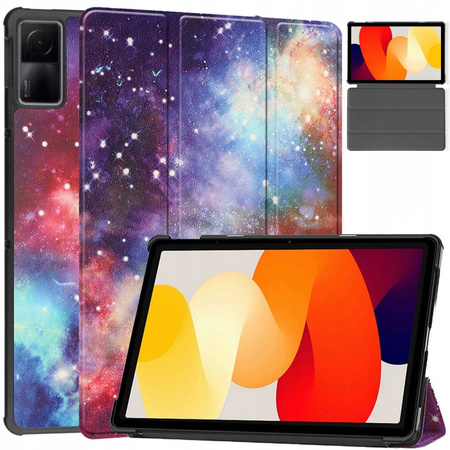Puzdro grafické s klapkou na Xiaomi Redmi Pad SE 2023 11 / Redmi Pad - ochranné so stojanom