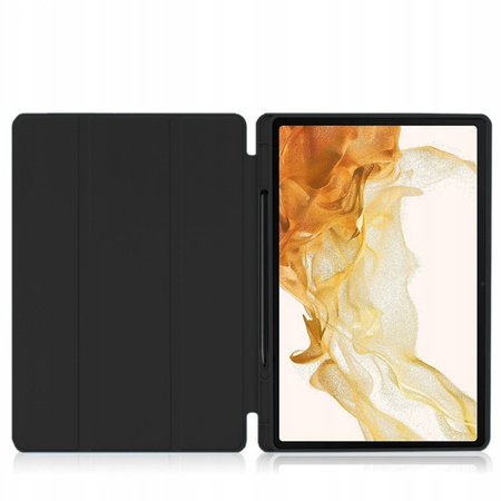 Etui Smart Case pokrowiec obudowa do Galaxy Tab S10+ S10 Plus 12.4 X820, czarne