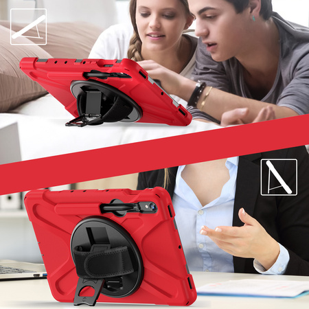 Puzdro pancierové Shockproof s držiakom na Samsung Galaxy Tab S9 / S9 S10 / S7 - ochranné