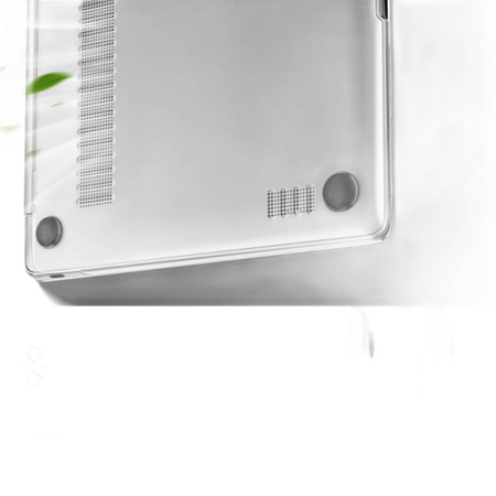 HardShell Case for Apple MacBook Air M3 13.6 (Clear)