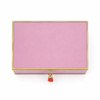 Szkatułka na biżuterię 18x13x7 cm 4ASS CLR Pink