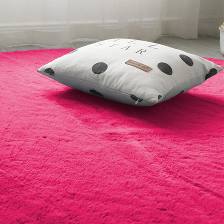 Rabbit Strado 120x120 round rug HotPink (Pink)