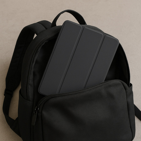 Etui pokrowiec Smart z magnetyczną klapką do Xiaomi Redmi Pad SE 8.7" 2024, czarne