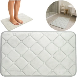 Strado ABM2 Grey super-absorbent bathroom mat quick-drying floor protection