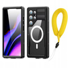IP68 360+ strap waterproof case for Galaxy S24 (Black)
