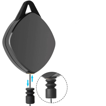 Haczyki podwieszające kable do gogle okulary VR ZESTAW 3 sztuki XXL