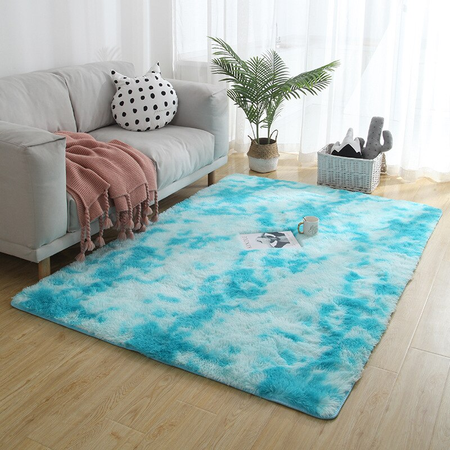 Dywan Ombre Shaggy Strado 200x250 OmbreBlue (Jasny Niebieski)