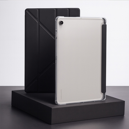 Etui Clear Trifold z podstawką do Samsung Galaxy Tab S6 Lite 2022/24 10.4", czarne