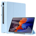Etui Smart z uchwytem na rysik do Samsung Galaxy Tab S9 FE/S9/S10 FE, niebieskie