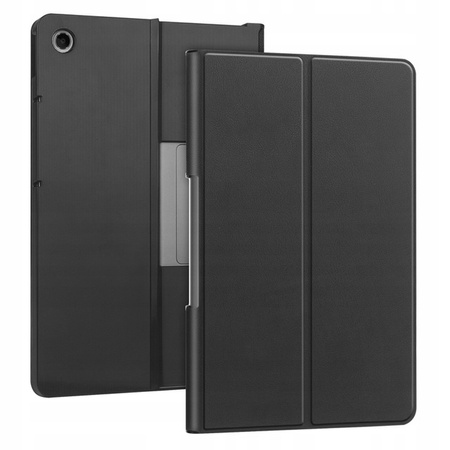 Puzdro Smart s klapkou na Lenovo Tab Plus 11, čierne - ochranné so stojanom