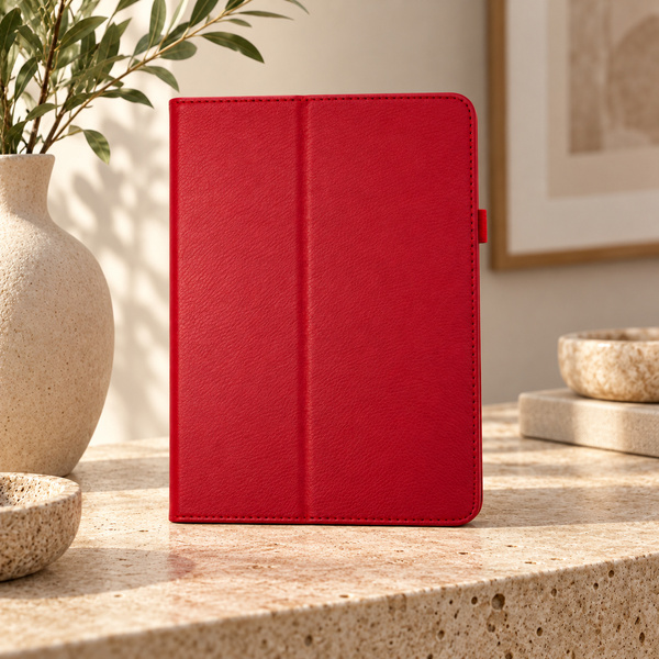 Etui z klapką do Apple iPad Air 11 M4 M3 M2 2026/ 25/ 24 gen. 8/ 7/ 6 - czerwone
