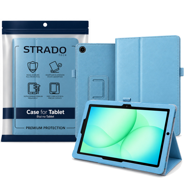 Etui do Galaxy Tab A11+ 2025 X236/X235/X230 A9+ SM-X216/X215/X210 Slim - niebieskie