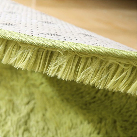 Shaggy Strado 90x90 round carpet GreenGrass (Green)