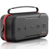 Etui podróżne walizka torba do Nintendo Switch 1, czerwone - ochronne z podstawką, dostęp do portów i przycisków