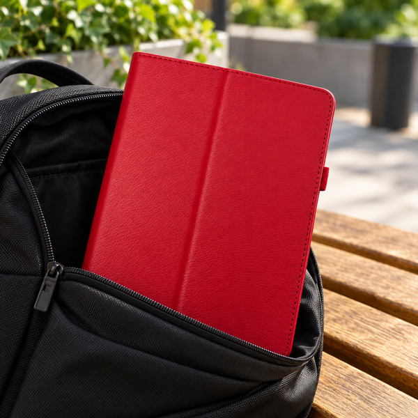 Etui z klapką do Apple iPad Air 11 M4 M3 M2 2026/ 25/ 24 gen. 8/ 7/ 6 - czerwone