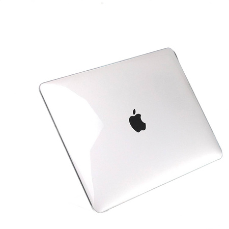 Puzdro Shell obal na Apple MacBook Air 13 13.6 M3 2024 / M4 2025, priehľadné - ochranné