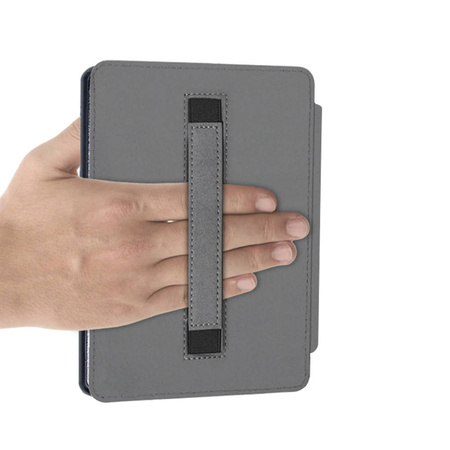 Etui z uchwytem paskiem na rękę do Kindle Paperwhite 5 budzenie i usypianie, czarne