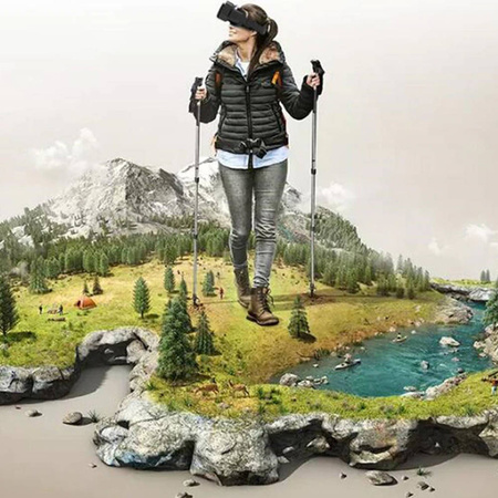 Okuliare 3D VR Shinecon G10 na smartfón ľahké pohodlné nastaviteľné 120