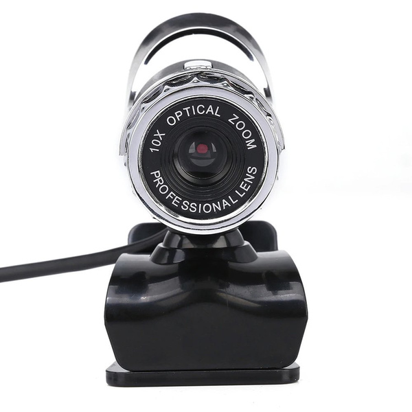 WebCam A859 Black with microphone - compact webcam for computer and laptop
