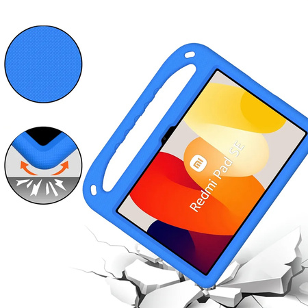Etui do Xiaomi Redmi Pad SE 11 2023, zielone - ochronne z podstawką, dostęp do portów i przycisków