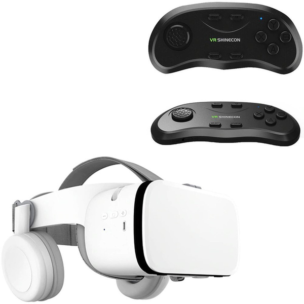 Zestaw Okulary gogle VR 3D BOBOVR Z6 + słuchawki + Gamepad