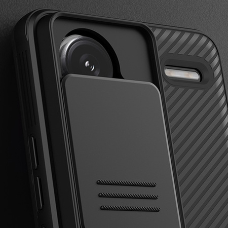Puzdro Nillkin CamShield Pro na Redmi Note 13 Pro Plus 5G / Note 13 Pro, modré - ochranné so stojanom