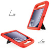 Etui FunColor z uchwytem do Samsung Galaxy Tab A9 8.7 X110 / X115, czerwone - ochronne