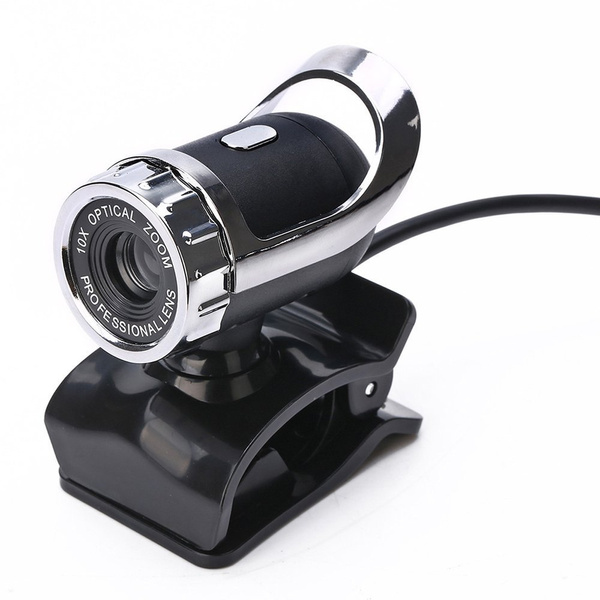 WebCam A859 Black with microphone - compact webcam for computer and laptop