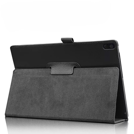 Puzdro Slim s klapkou na Lenovo Tab M10 10.1 2022 3 Gen / 3rd Gen, čierne - ochranné so stojanom