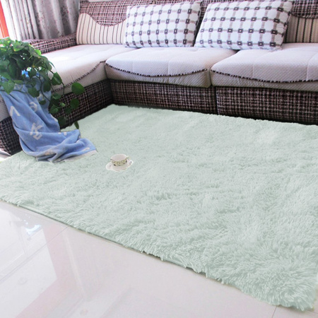 Shaggy Strado room carpet 120x170 WhiteLime (White Lime)