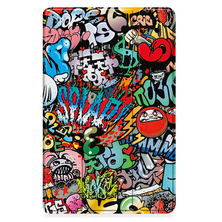 Etui do GALAXY TAB A11+ PLUS 10.9" 2025 / A9+ Plus 11 2023  graficzne SMART