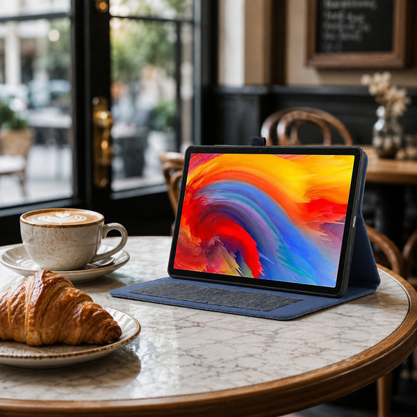 Etui z klapką do Lenovo Idea Tab 11" TB336FU TB336ZU ZAFR0378PL - niebieskie