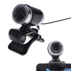 WebCam A860 black webcam with microphone 640x480 USB clip mount