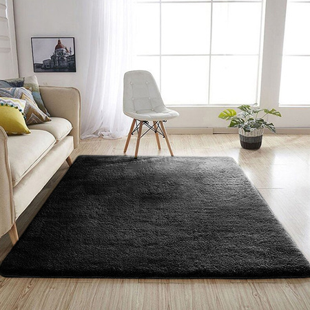 Dywan Alpaca Strado 130x190 - AlpaBlack (Czarny)