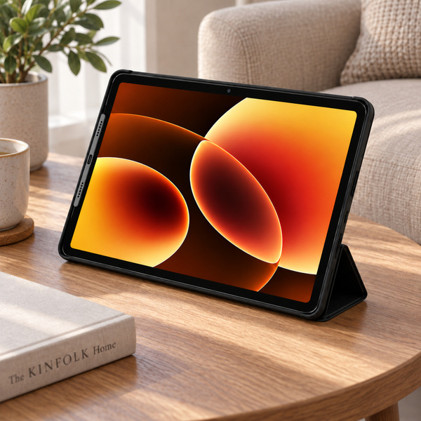 Etui Smart do Xiaomi Pad 7 / 7 PRO / Pad 8 / 8 PRO / Pad 9 z klapką i podstawką - czarne