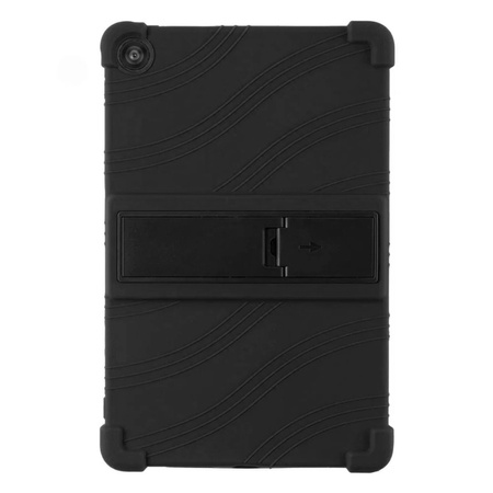 Puzdro Armor na T-Mobile T Tablet 2 10.1 5G 2025 pancierové, čierne - ochranné so stojanom