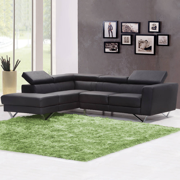 Shaggy Strado room carpet 130x190 GreenGrass (Green)